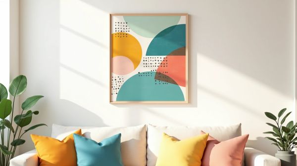Affiche colorée : des imprimés artistiques pour sublimer votre déco
