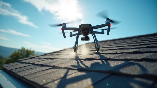 Nettoyage de toiture par drone : sécurité et efficacité garanties