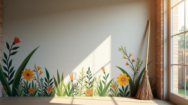 Porte balai mural : conseils pour un rangement optimal et hygiénique