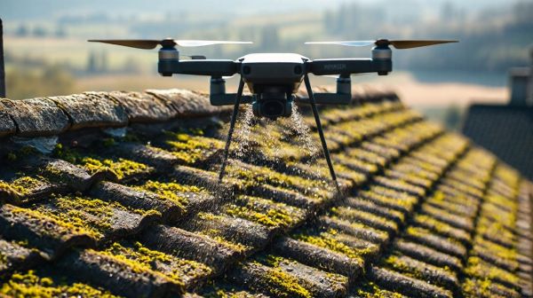 Top 5 raisons d'opter pour le nettoyage de toiture par drone