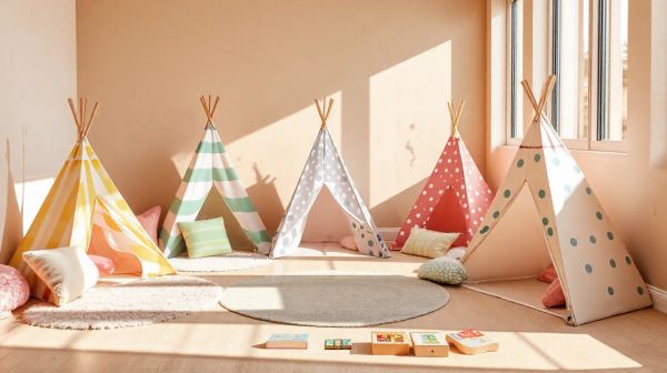 Top 5 tapis tipi pour un coin jeux accueillant