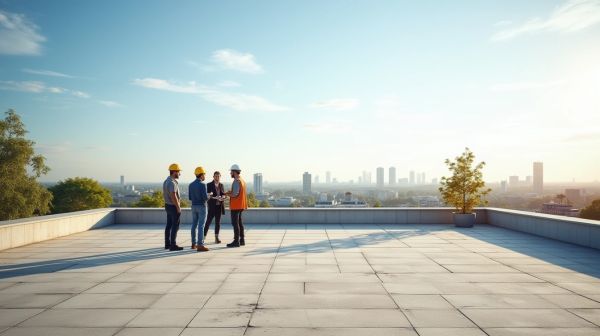 Top entreprises pour la rénovation de toitures plates à Liège