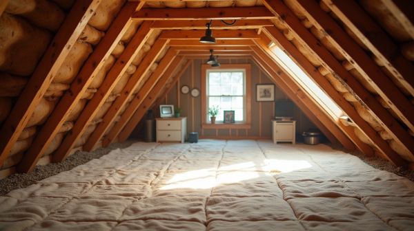 Une isolation des combles efficace pour réduire les pertes de chaleur